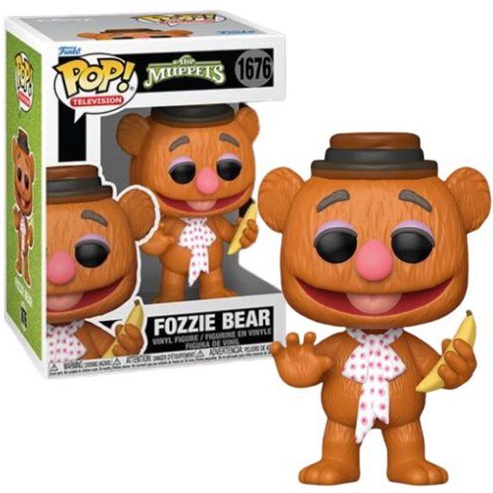 Funko Die Muppets Fozzie Bear vinylfiguur 1676 Unisex Funko Pop!