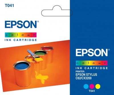 Epson T0410 - Inktcartridge - Cyaan, Geel, Magenta