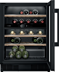 Bosch Serie 6 KUW21AHG0 Wine Cooler | Built-in | Black | 44 Bottles