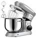 Robot pâtissier 8,5 L - 1500 W - 10 vitesses - bol Inox - Argent