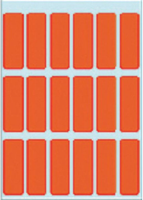 HERMA Multi-purpose labels 12x34mm red 90 pcs.