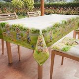 PETTI Artigiani Italiani Tafelkleed Pasen vlekbestendig rechthoekig 140 x 180 cm