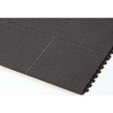 Notrax Antivermoeidheidstegel Cushion Ease Solid - Zwart - 91 x 91 cm