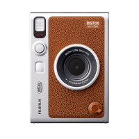 Fujifilm Instax Mini Evo - Instant Camera - Brown & Silver