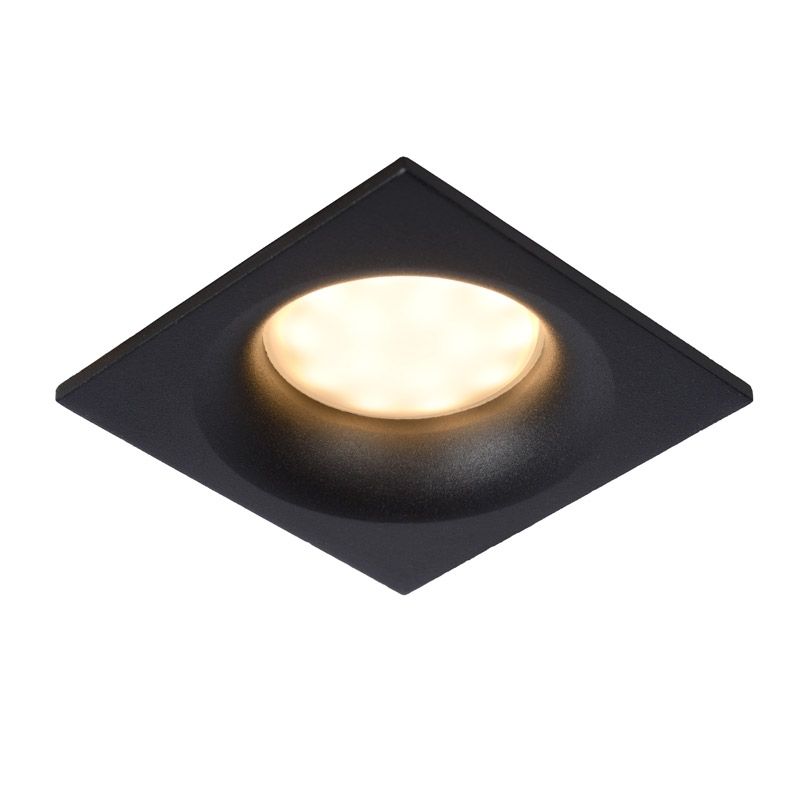Lucide Ziva Inbouwspot Zwart | Metaal | LED | 2019
