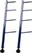 HOLMENKOL Porte-skis 2 pièces pour tables de fartage - Bleu Métal