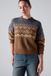 Levi's Charlotte Fairisle sweater met ronde hals - Women's - XS - Veelkleurig / Chloe Fairisle V3 Camel Heather