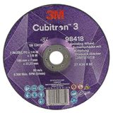3M Cubitron 3 voorslijpschijf, 98418, 36+, T27, 180 mm x 7 mm x 22,23 mm, EN, 10/pack, 20 stuks/VE
