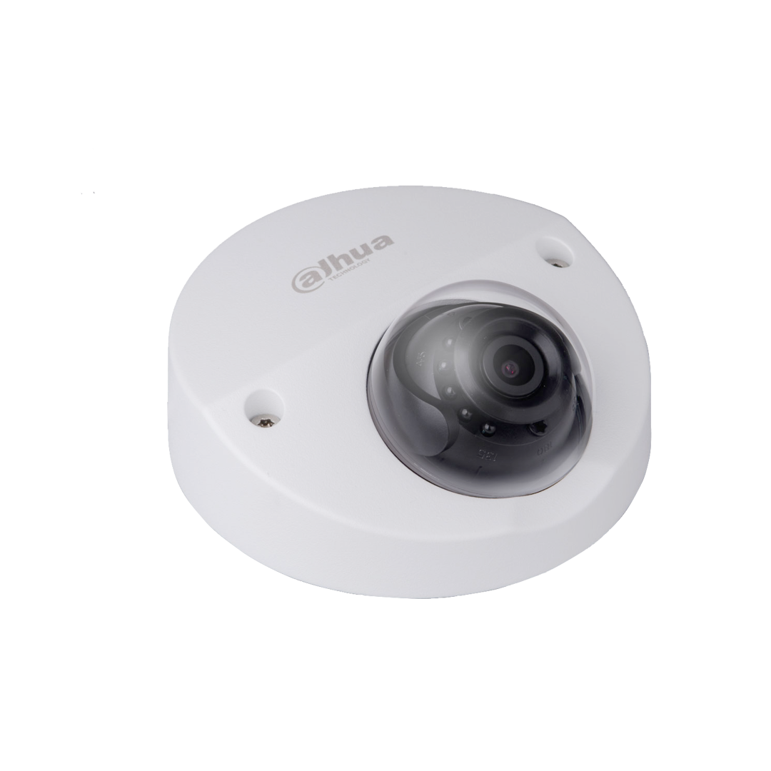 Dahua IPC-HDBW3441F-AS-M - Dome camera - 4MP - Starlight - 50m IR - PoE - MicroSD