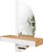 Vicco Melisa Table de maquillage avec lumière – 120 cm avec éclairage LED Blanc