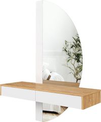 Vicco Melisa Kaptafel met licht – 120 cm met LED-verlichting Wit