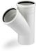 REHAU RAUPIANO PLUS Aftakking DN 90/75, 87 graden