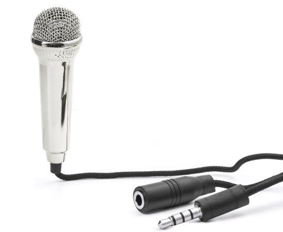 Kikkerland Mini Karaoke Microphone
