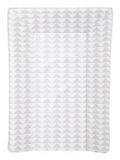 Babycalin BBC510901 verschoonkussen Polyvinyl chloride (PVC) Grijs, Roze Gebogen