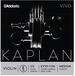 D'Addario Kaplan Vivo Violin E String, 1/2 Size, Medium Tension