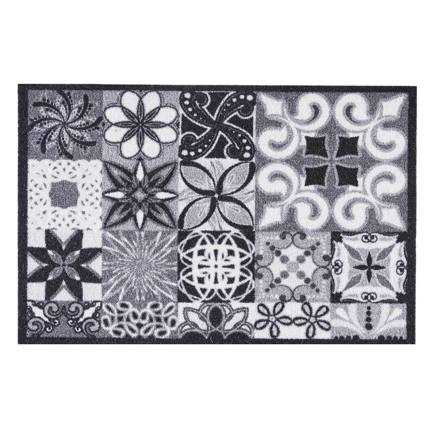 MD-Entree schoonloopmat - Impression Portugese Tiles - 40 x 60 cm - Meerkleurig