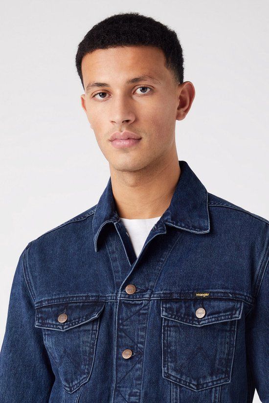 Wrangler Heren Jack Blauw - Maat M