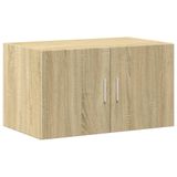 vidaXL Wandkast Sonoma-eikenhout, 70x42,5x40 cm, houtvezel