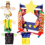 ColorBaby Cucu Show Sneeuwwitje Poppenkast Educatief Speelgoed Veelkleurig Kinderen