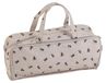 Sac à aiguilles à tricoter en coton, 13x45x18 cm, avec fermeture éclair