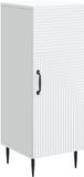 vidaXL Dressoir Wit Bewerkt Hout 89,5 cm