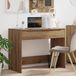 Maison Exclusive - Bureau avec tiroir, fabriqué en panneau de particules de bois de couleur "Chêne Artisan