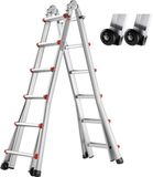 Vevor Telescoopladder A-Frame 620 cm Aluminium