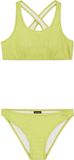 Protest Prtmoon Jr Bralette Bikini Set Meisjes Sour Green Ribstof