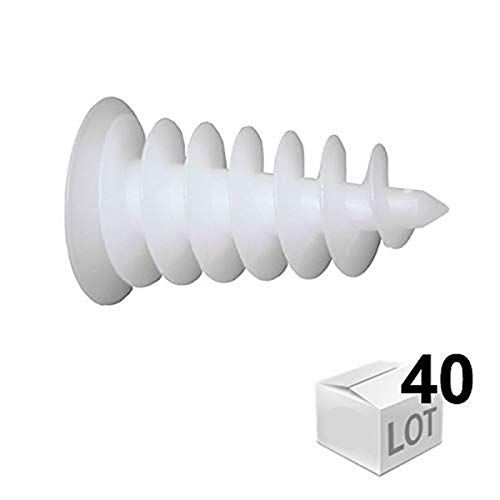 RAM Isoram pluggen, wit, 40 stuks