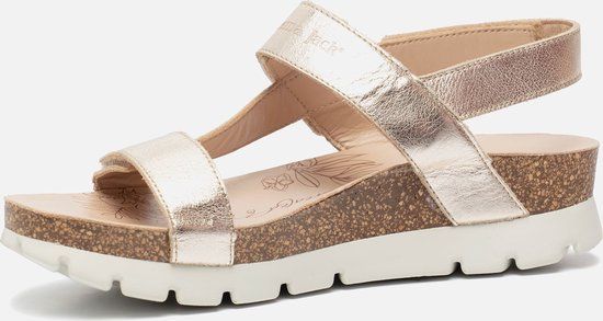 Panama Jack Selma Shine B1 Nappa - Women's Sandals - Oro - Size 41 - Gold