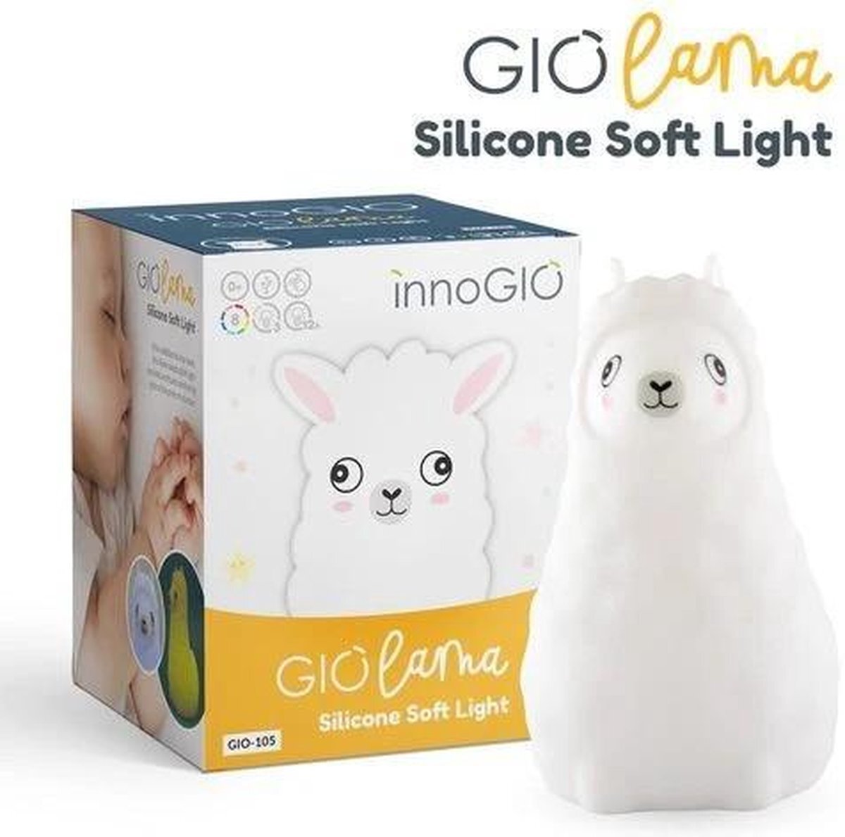 InnoGIO GIOlama siliconen lamp