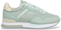 Pepe Jeans Hailon Basic Lage Sneakers Dames Groen