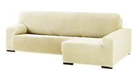 Eysa Cora Bi-Elastische Chaise Longue Rechts, Polyester-Katoen, Beige, 39 x 35 x 19 cm
