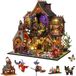 Miniatuurhuis Bouwpakket Creatieve Knutselset Plastique À partir de 14 Ans Décoration