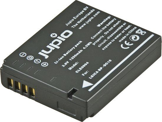Jupio Leica BP-DC10 1250 mAh - Accu Camera