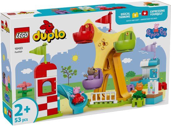 LEGO - DUPLO LEGO® DUPLO® Peppa Big Kermis - Speelgoed voor Peuters - 10453