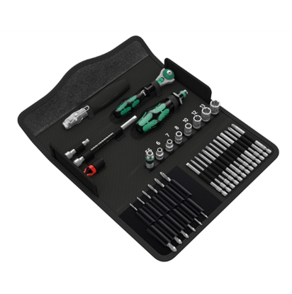 Wera 05135939001 Mechanische gereedschapsset - Roestvrijstaal - Zwart, Metallic