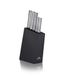 Gerlach G02-0983M-ZENB-05PU-S5S1-01 Set de couteaux de cuisine dans un bloc Ambiente-G02-0983M-ZENB-05PU-S5S1-01, acier inoxydable