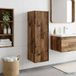 Maison Exclusive Armoire murale de salle de bain en bois de récupération, design exclusif, dimensions : 33 x 34,5 x 60 cm