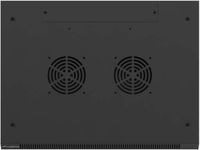 Lanberg - 19 Inch Wandrack - 6U - 600 x 450 mm - Zwart