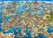 Eurographics Puzzle Europa Kaart - 2000 Stukjes Legpuzzel