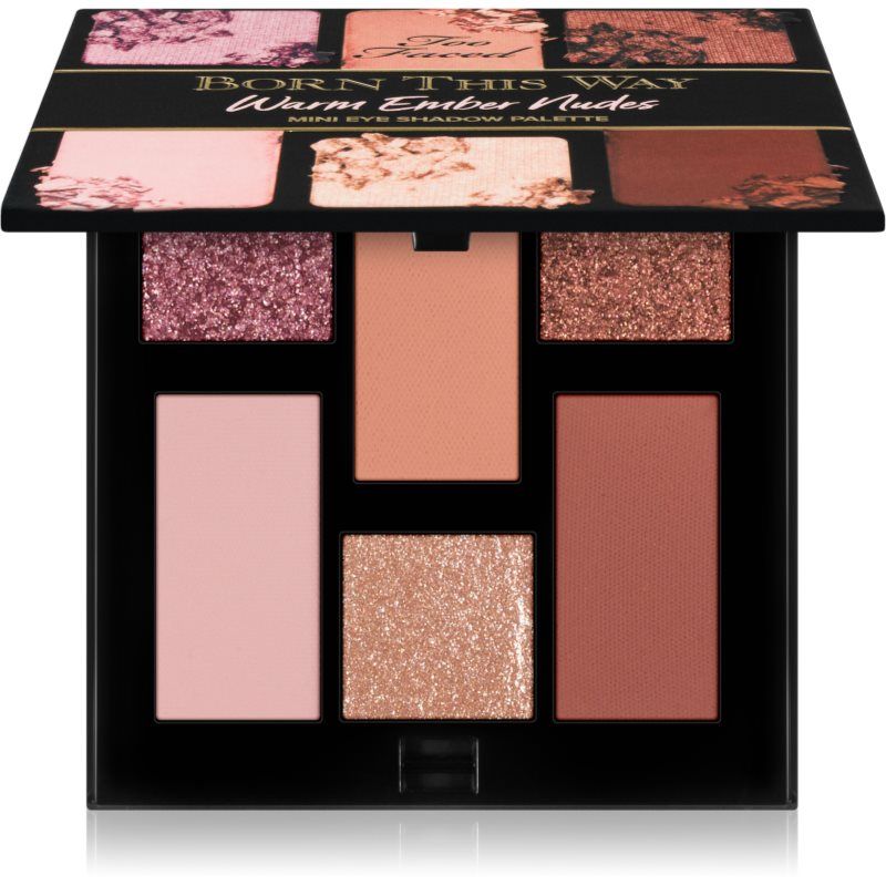 Too Faced Born This Way Warm Ember Nudes Mini Oogschaduwpalet