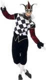 Smiffys Gothic Venetian Harlequin Kostuum - M - Multicolours