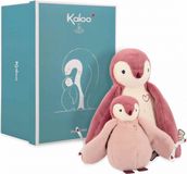 Kaloo Complices – Pinguin Rose avec lingette bisou