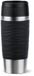 Emsa Travel Mug Classic Waves Isoleerbeker 0.36 L - RVS/zwart