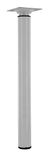 Cime - In hoogte verstelbare meubelvoet D30mm, 300-500mm, Platina 60x60mm, Staal, Wit