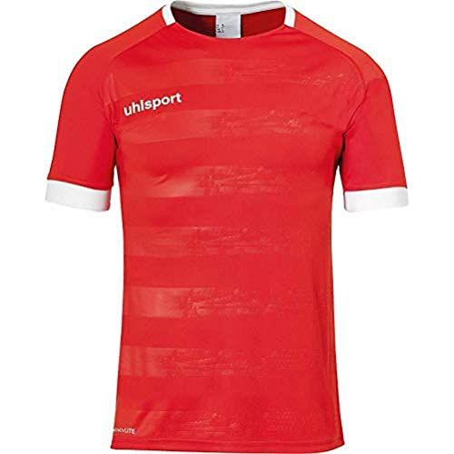 Uhlsport Division II - Heren - Shirt met korte mouwen - Wit - Maat: -