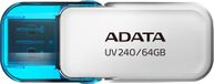 ADATA UV240 USB flash drive 64 GB USB Type-A 2.0 Blauw, Wit