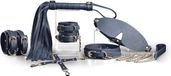 NS Novelties - Bondage Couture 6-delige bondageset - Blauw