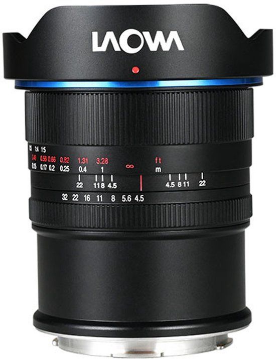 Laowa 15mm f/4.5 0.5X Wide Angle Macro Lens - L-mount - Black